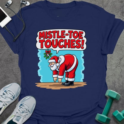 T-Shirt Navy / S Mistle Toe Touches T-Shirt