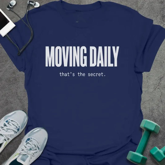 T-Shirt Navy / S Moving Daily T-Shirt