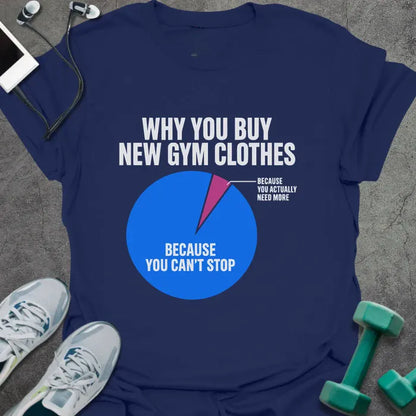 T-Shirt Navy / S New Clothes T-Shirt