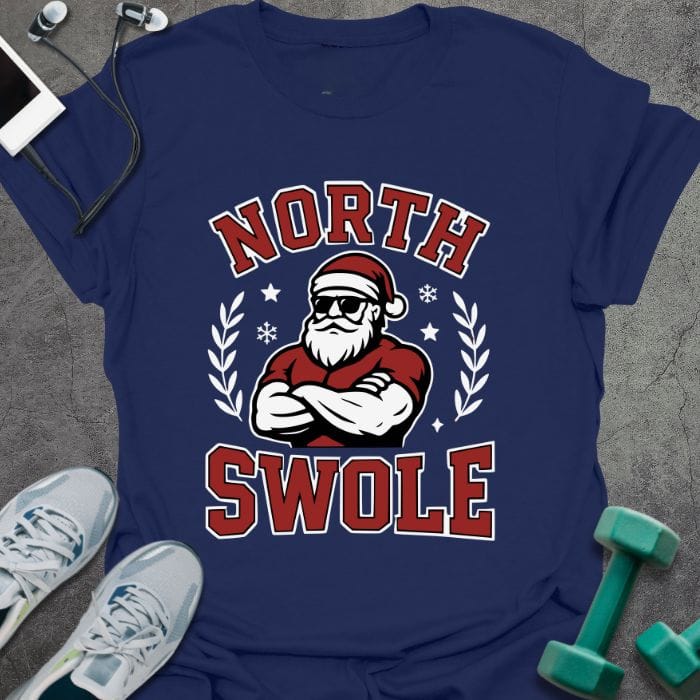 T-Shirt Navy / S North Swole T-Shirt