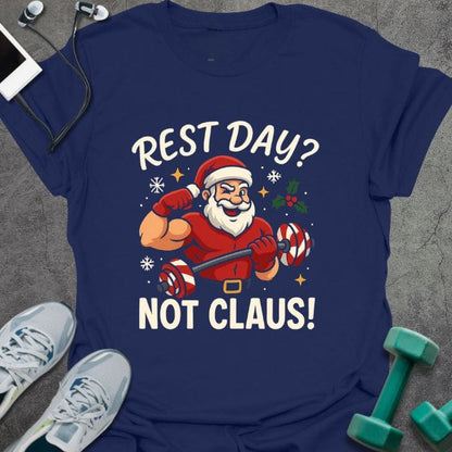 T-Shirt Navy / S Not Claus T-Shirt