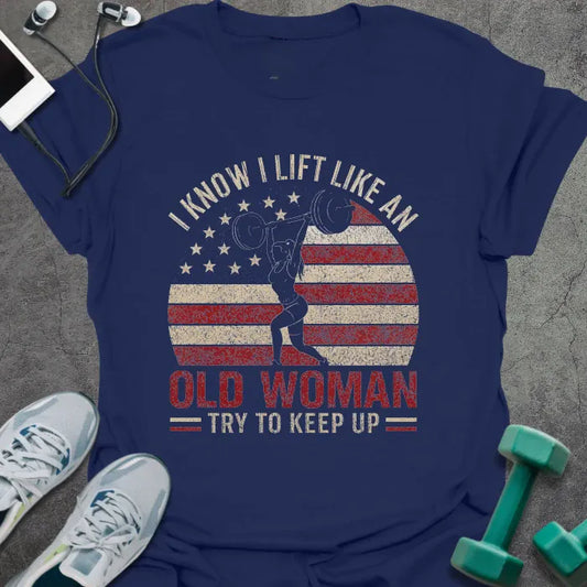 T-Shirt Navy / S Old Woman T-Shirt