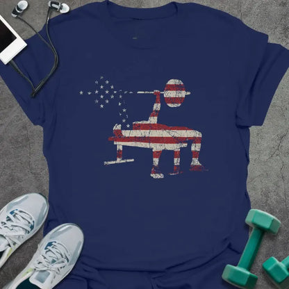 T-Shirt Navy / S Patriot Bench T-Shirt