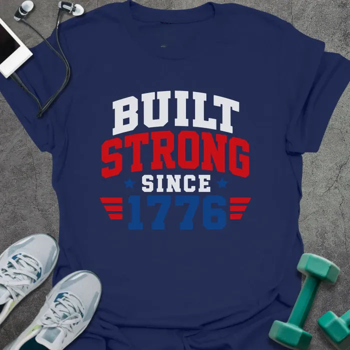 T-Shirt Navy / S Patriot Built T-Shirt