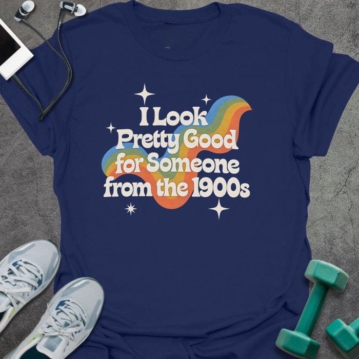 T-Shirt Navy / S Pretty Good 1900s T-Shirt