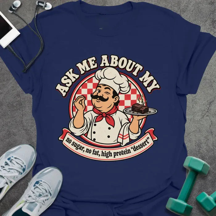 T-Shirt Navy / S Protein Dessert T-Shirt
