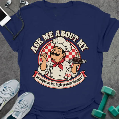 T-Shirt Navy / S Protein Dessert T-Shirt