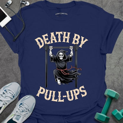 T-Shirt Navy / S Pull Up Death T-Shirt