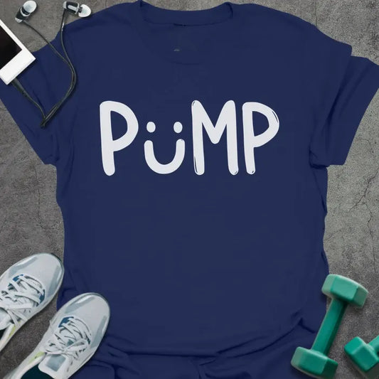 T-Shirt Navy / S Pump T-Shirt
