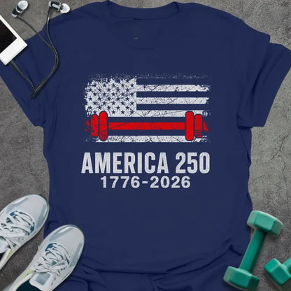 T-Shirt Navy / S Redline Flag T-Shirt