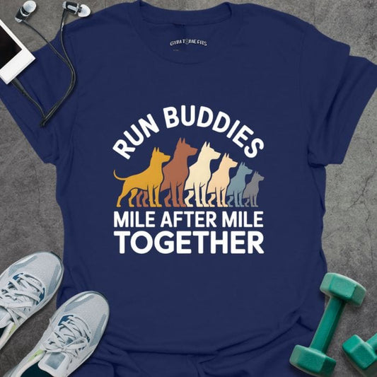 T-Shirt Navy / S Run Buddies T-Shirt