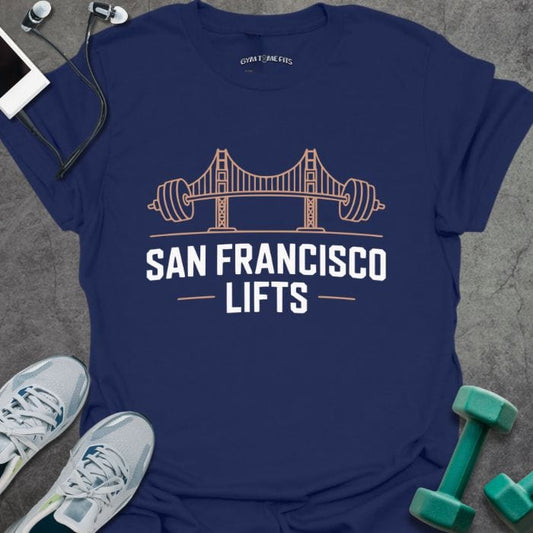 T-Shirt Navy / S San Fran Lifts T-Shirt