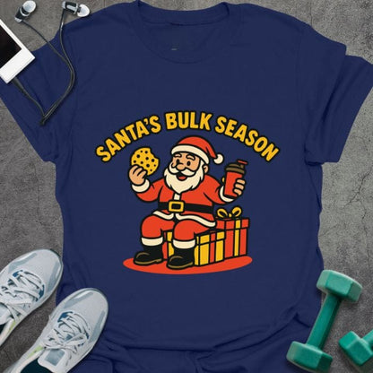 T-Shirt Navy / S Santa Bulk T-Shirt