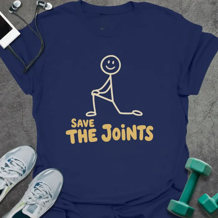 T-Shirt Navy / S Save Joints T-Shirt