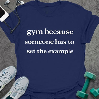 T-Shirt Navy / S Set Example T-Shirt