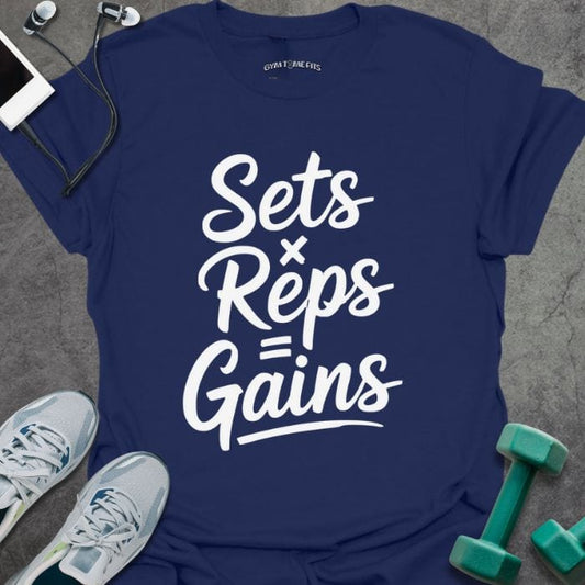 T-Shirt Navy / S Sets x Reps T-Shirt