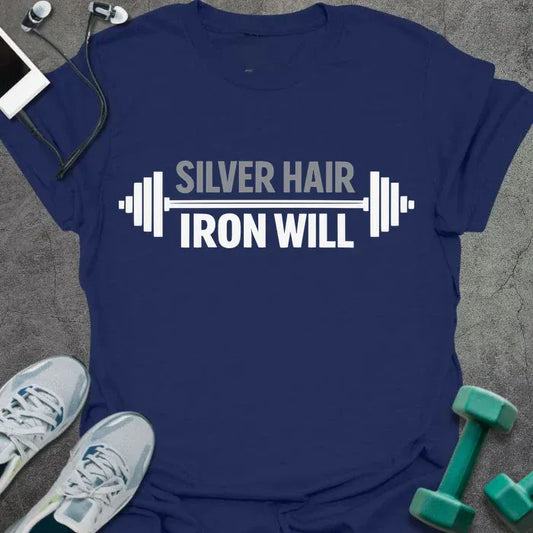 T-Shirt Navy / S Silver Hair T-Shirt