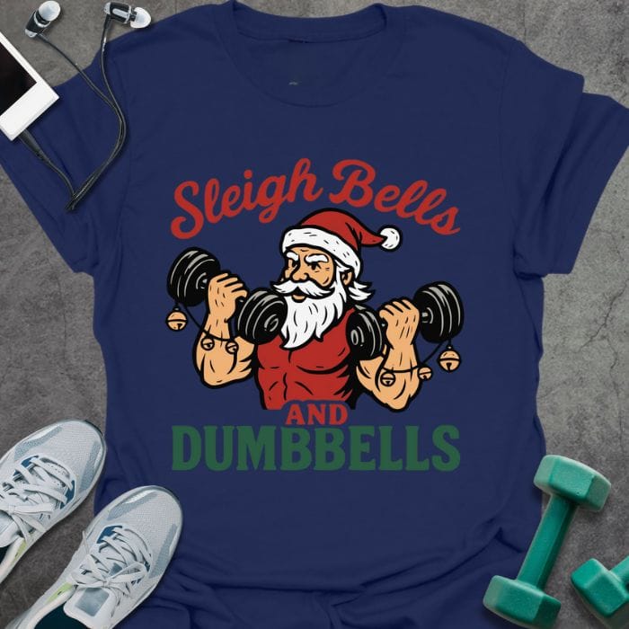 T-Shirt Navy / S Sleigh Bells T-Shirt
