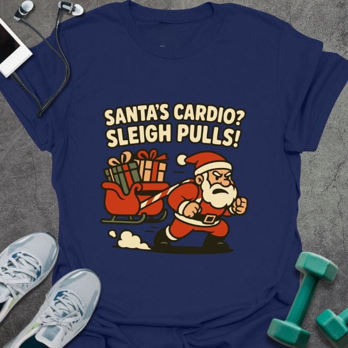 T-Shirt Navy / S Sleigh Pulls T-Shirt