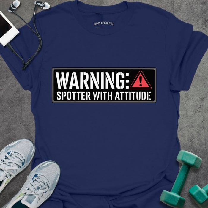 T-Shirt Navy / S Spotter Attitude T-Shirt