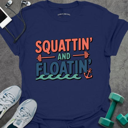 T-Shirt Navy / S Squattin T-Shirt