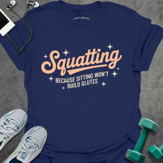 T-Shirt Navy / S Squatting T-Shirt