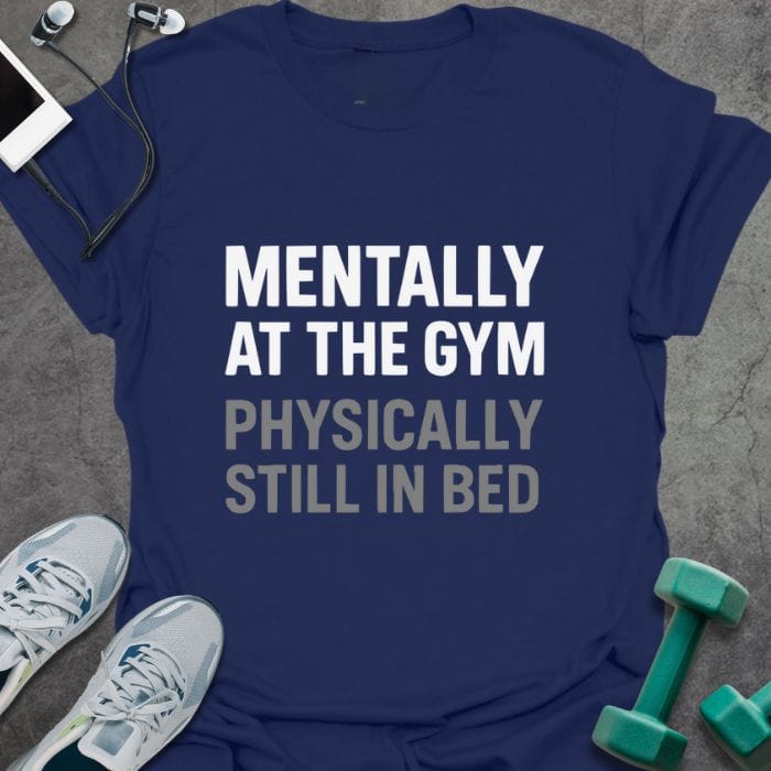 T-Shirt Navy / S Still In Bed T-Shirt