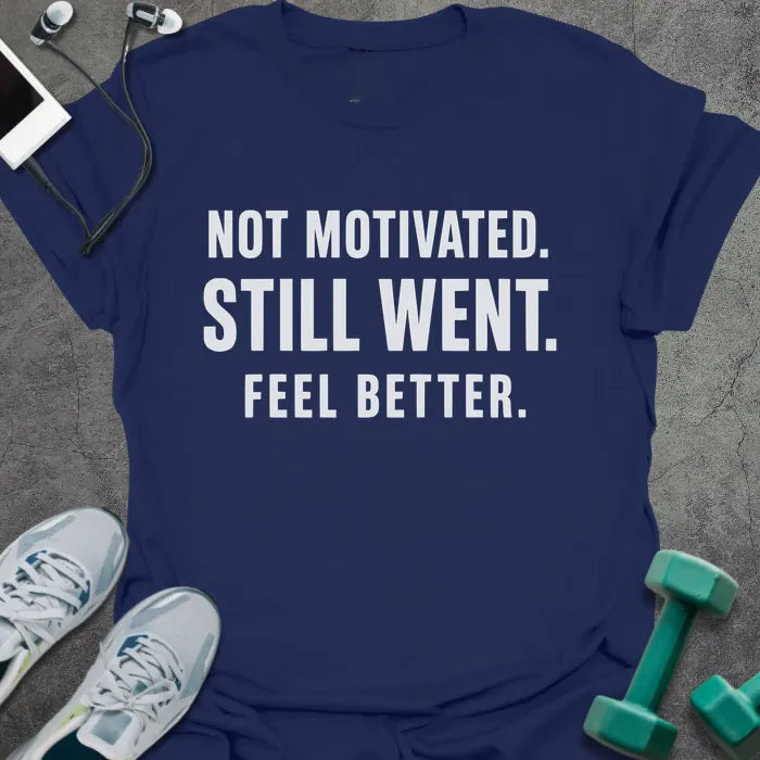 T-Shirt Navy / S Still Went T-Shirt
