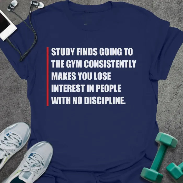 T-Shirt Navy / S studyfindsdisciplinepreview T-Shirt