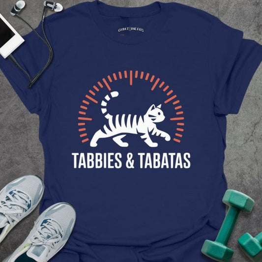 T-Shirt Navy / S Tabbies Tabatas T-Shirt