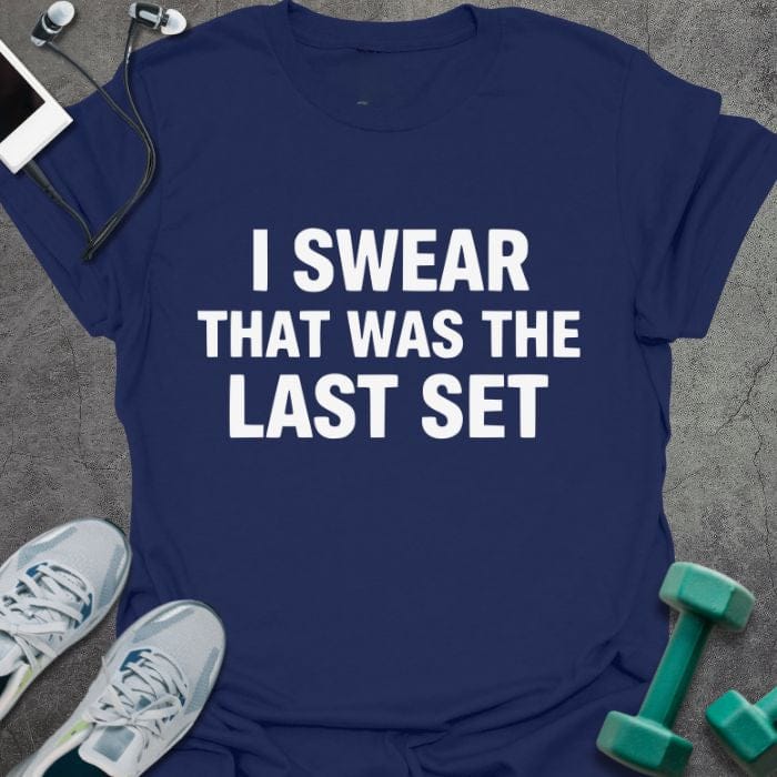 T-Shirt Navy / S The Last Set T-Shirt