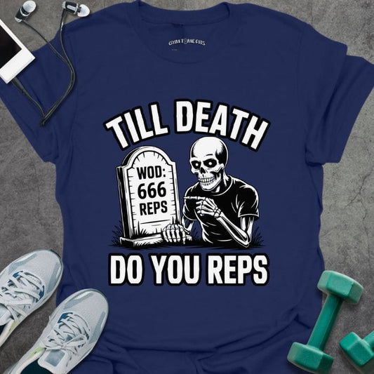 T-Shirt Navy / S Til Death T-Shirt