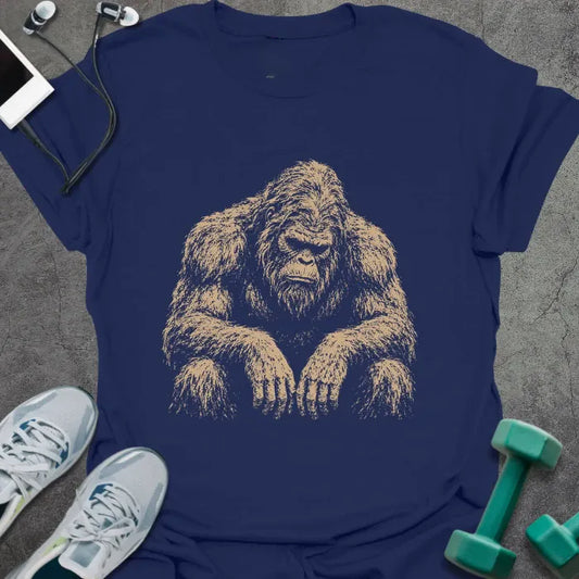 T-Shirt Navy / S Tired Bigfoot T-Shirt