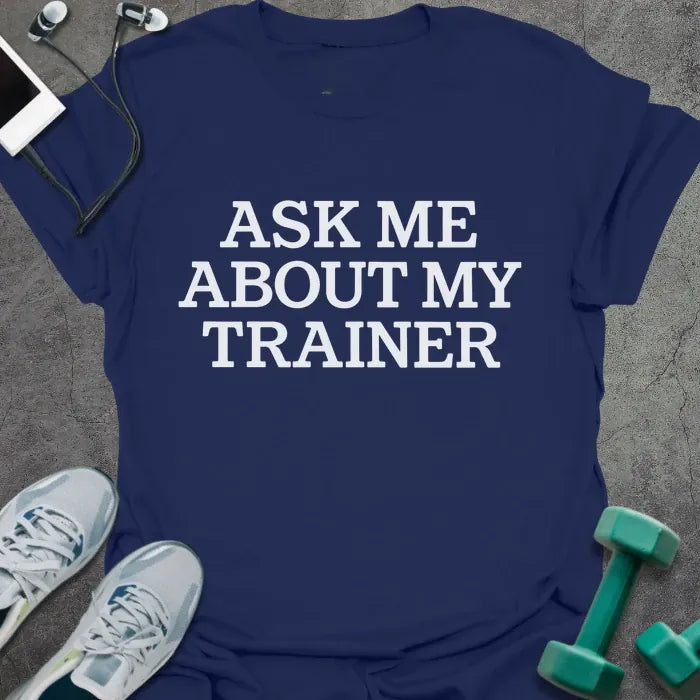 T-Shirt Navy / S Trainer Talk T-Shirt