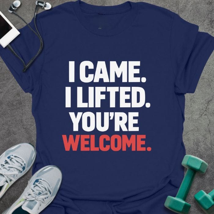 T-Shirt Navy / S You're Welcome T-Shirt