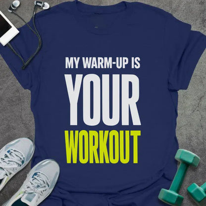T-Shirt Navy / S Your Workout T-Shirt