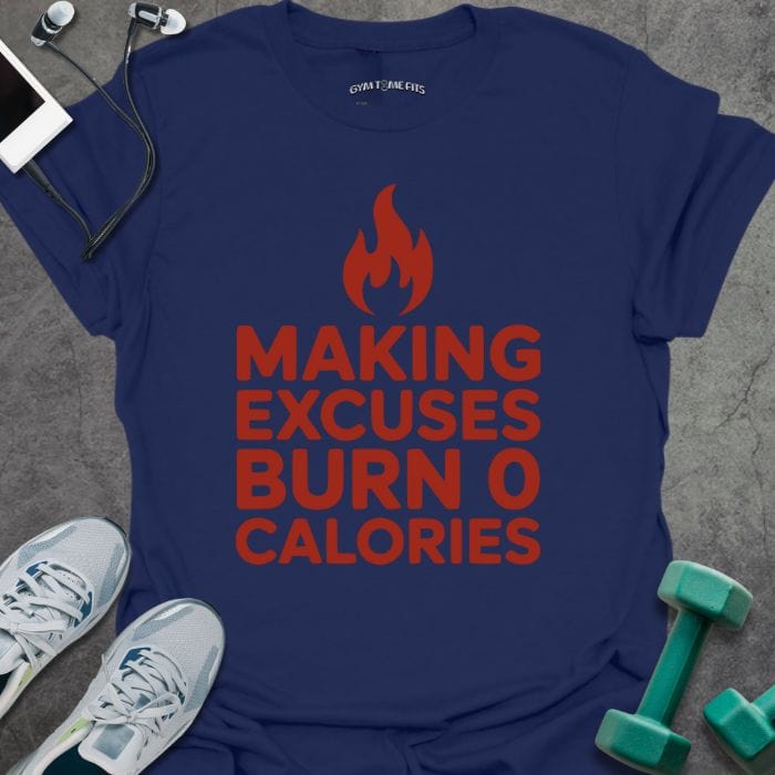 T-Shirt Navy / S Zero Calories T-Shirt