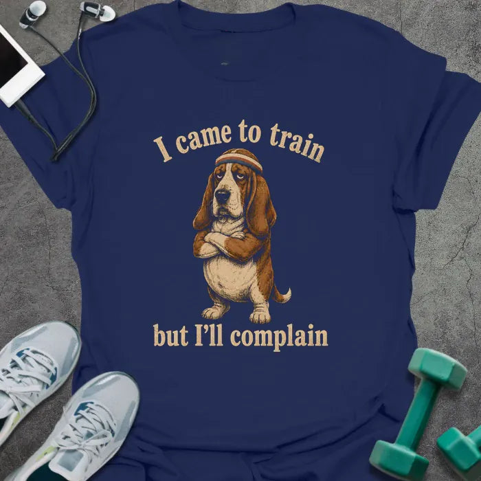 T-Shirt Navy / XS Basset Complains T-Shirt