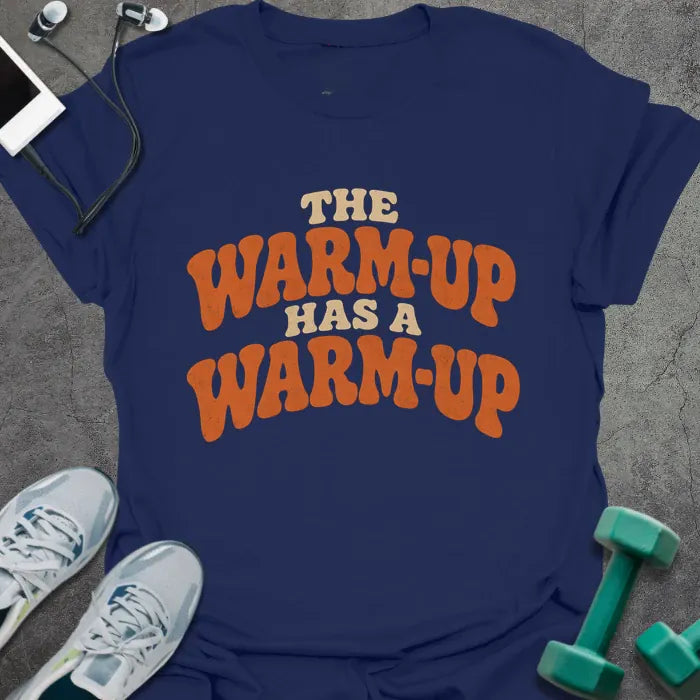 T-Shirt Navy / XS Double Warmup T-Shirt