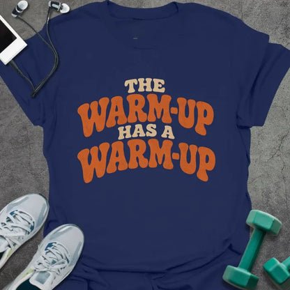 T-Shirt Navy / XS Double Warmup T-Shirt