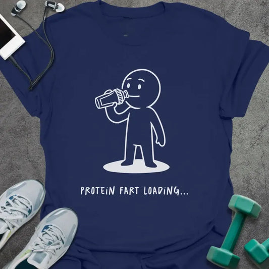 T-Shirt Navy / XS Fart Loading T-Shirt