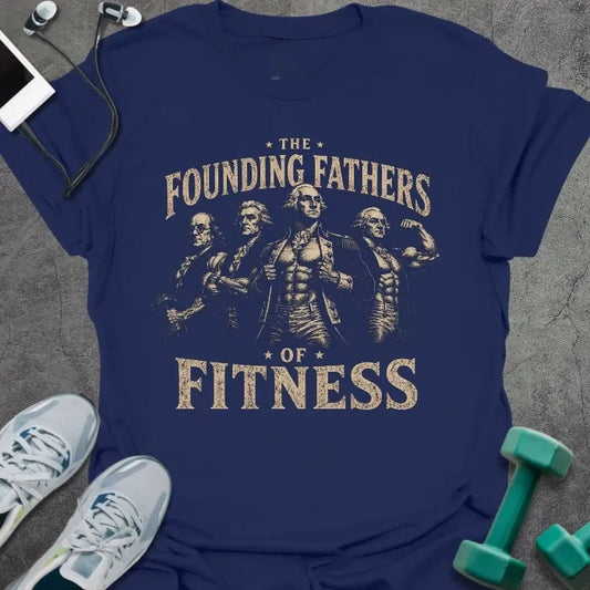 T-Shirt Navy / XS Founding Fitness T-Shirt