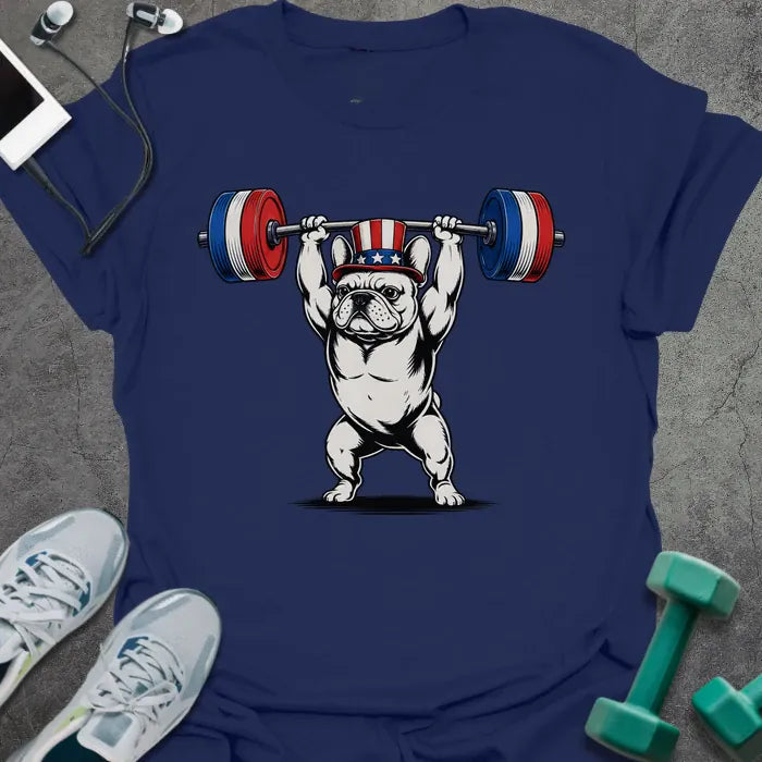 T-Shirt Navy / XS Frenchie Presses T-Shirt