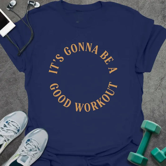 T-Shirt Navy / XS Good Workout T-Shirt