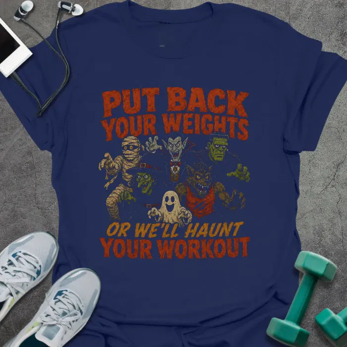 T-Shirt Navy / XS Haunt Workout T-Shirt