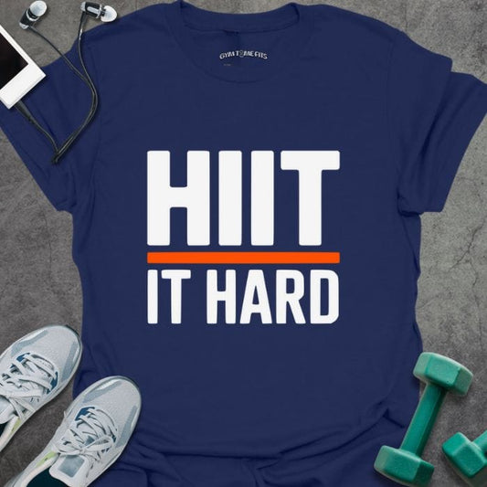 T-Shirt Navy / XS HIIT It Hard T-Shirt