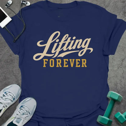 T-Shirt Navy / XS Lifting Forever T-Shirt