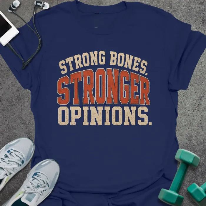 T-Shirt Navy / XS Strong Opinions T-Shirt