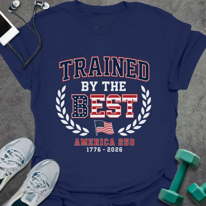 T-Shirt Navy / XS Trained Best T-Shirt