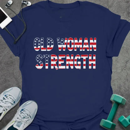 T-Shirt Navy / XS Woman Strength T-Shirt